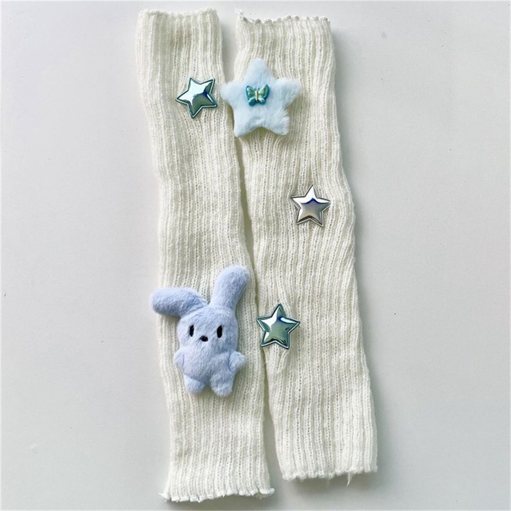 Women'S Winter Accessories Set - JKアクセサリー 厚手 暖かいアームスリーブ ニット ロングアームウォーマー 指なしミトン