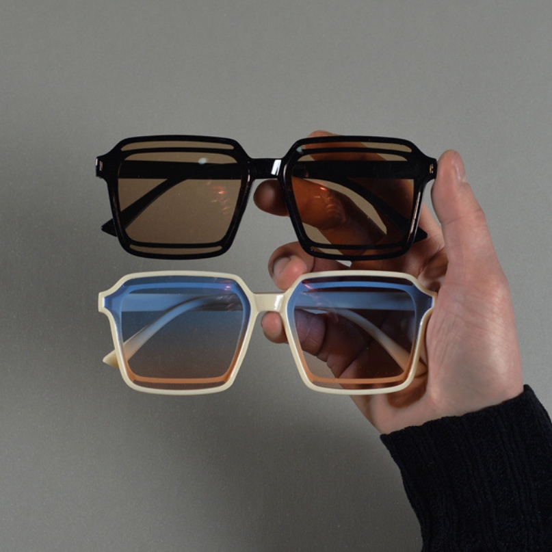 Sunglasses Oversized Square - 新作ファッションオーバーサイズサングラス 女性用ブランドデザイナー ヴィンテージスクエアサングラス 女性用ビッグフレームシェード UV400 オクルス・デ・ソル