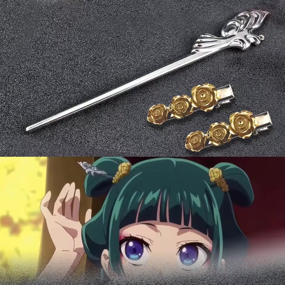 Women'S Formal Accessories - 薬局日記合金ヘアピンアニメコスプレスタイリッシュなヘアアクセサリー小道具帽子女性女の子ハロウィンロールプレイヘアピン