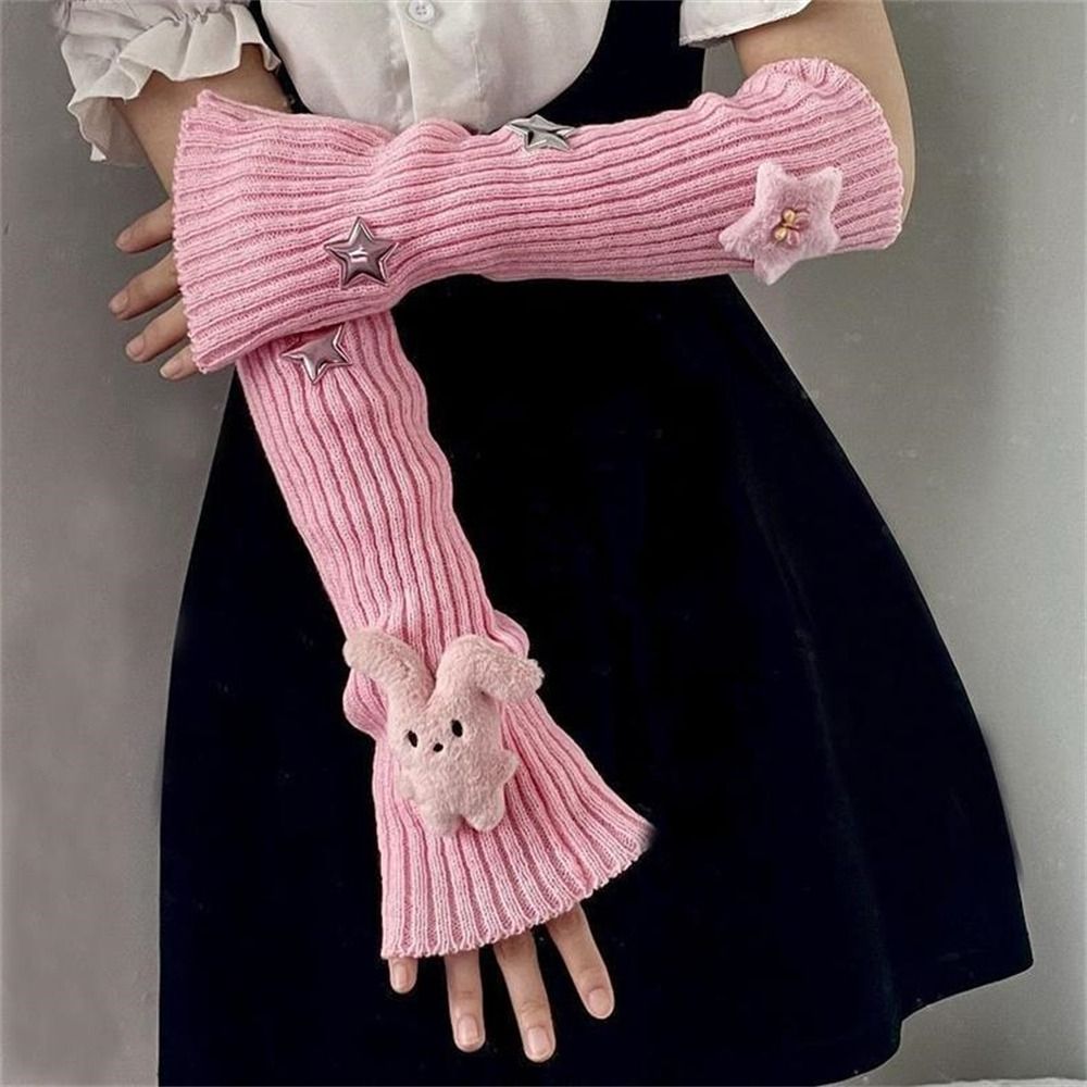 JKアクセサリー 厚手 暖かいアームスリーブ ニット ロング - Women'S Winter Accessories Set のレビューと価格