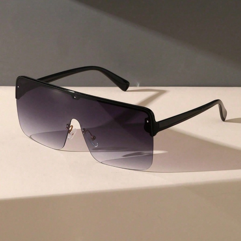 ファッションラグジュアリーデザイナーオーバーサイズサングラス - Sunglasses Oversized Square のレビューと価格