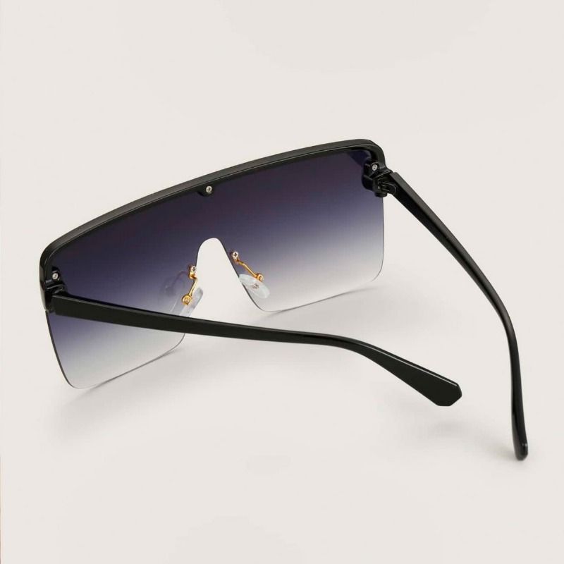 ファッションラグジュアリーデザイナーオーバーサイズサングラス - Sunglasses Oversized Square のレビューと価格