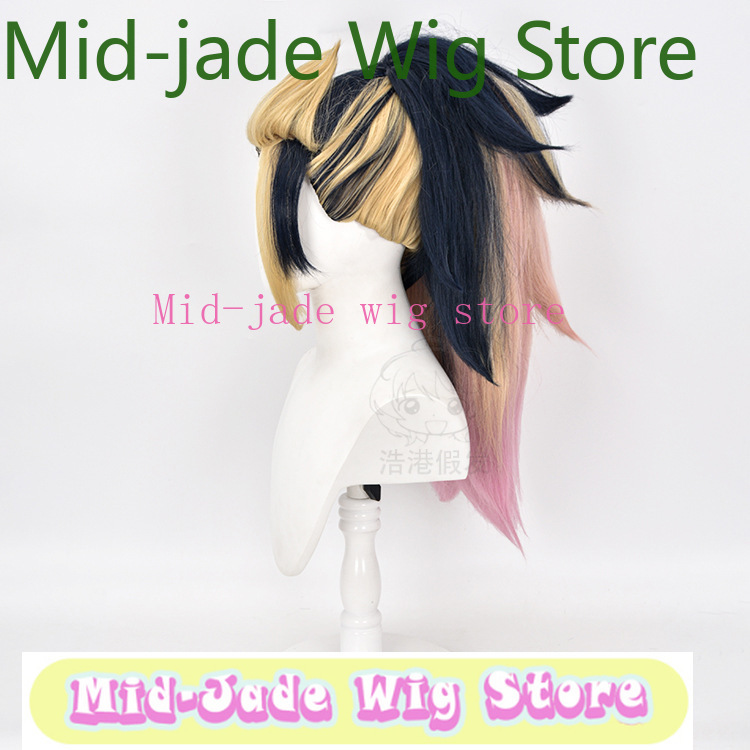 LOL KDA アカリ コスプレウィッグ ネイビーブルー パ - Hair Claw Clip Set のレビューと価格