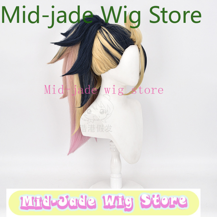 LOL KDA アカリ コスプレウィッグ ネイビーブルー パ - Hair Claw Clip Set のレビューと価格