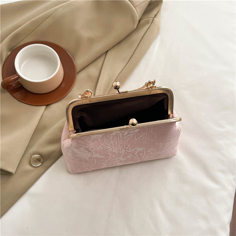 ヴィンテージクラシックレースバッグパールイブニングバッグウェ - Wallet Chain Bag のレビューと価格