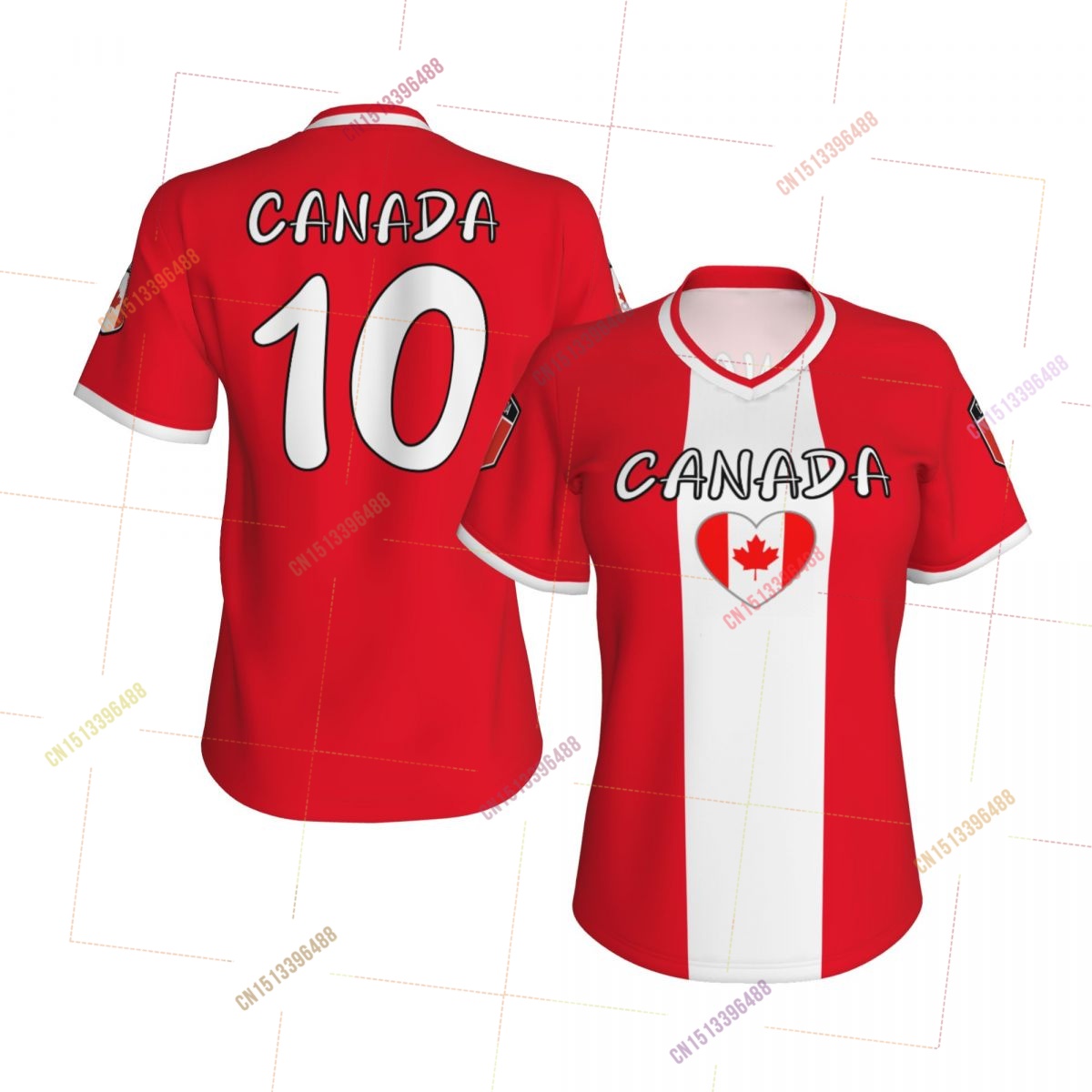 2026 カナダ国旗シャツ女性愛国的な Tシャツトップス V - Women'S Accessories Canada のレビューと価格