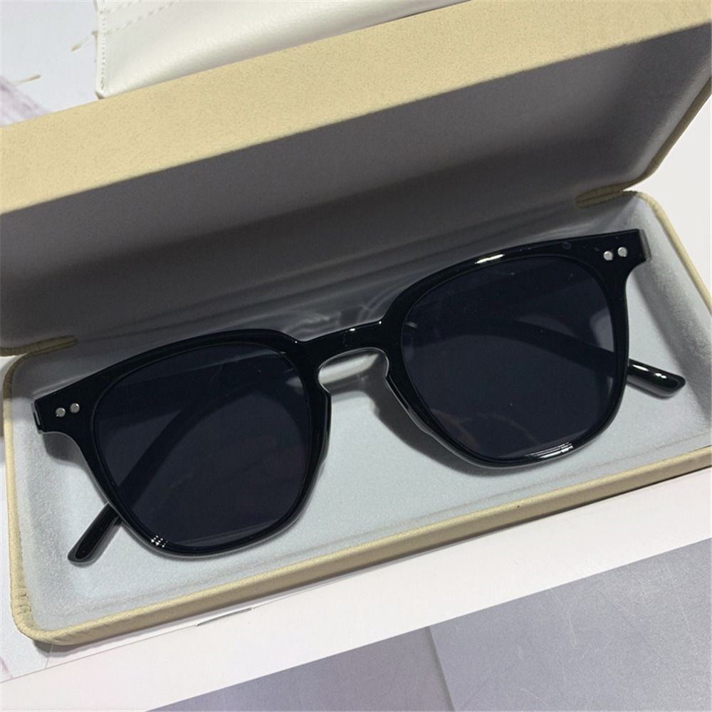 レトロブラックアイウェア ヴィンテージメンズシェード スクエ - Sunglasses Oversized Square のレビューと価格