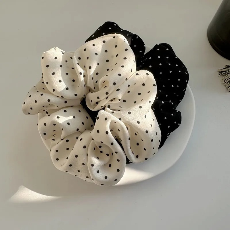 2 個のエレガントなミニマリストヘアシュシュ女性用シルクシミ - Women'S Formal Accessories のレビューと価格
