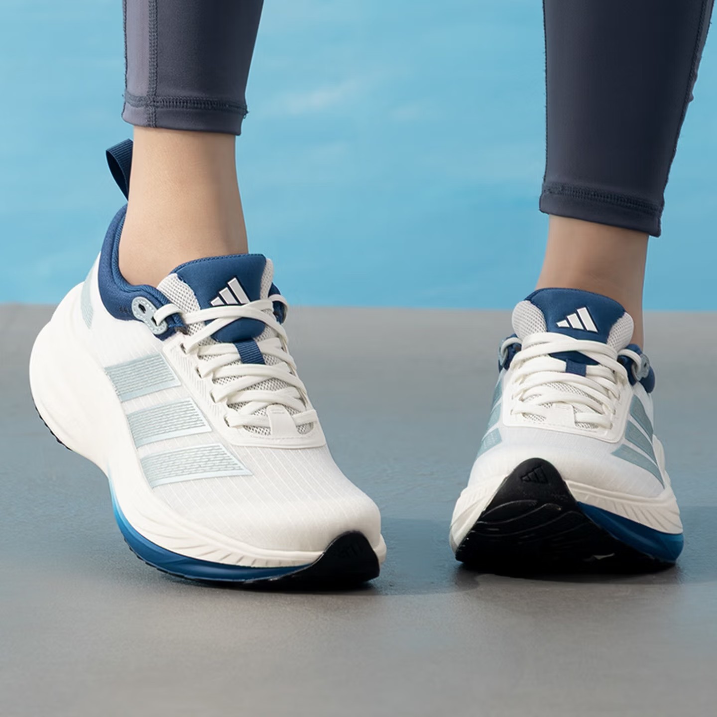アディダス CUSHION HALO ランニングシューズ メ - Women'S Accessories Adidas のレビューと価格