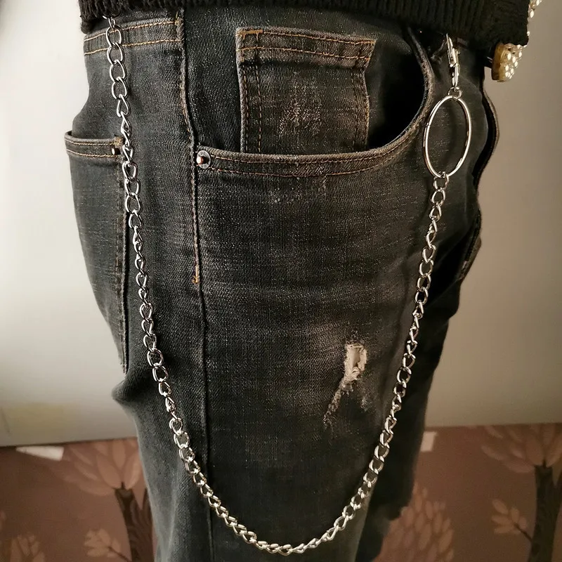 レイヤーメタルベルトチェーンパンクフックメタルウエストウォレ - Wallet Chain Bag のレビューと価格