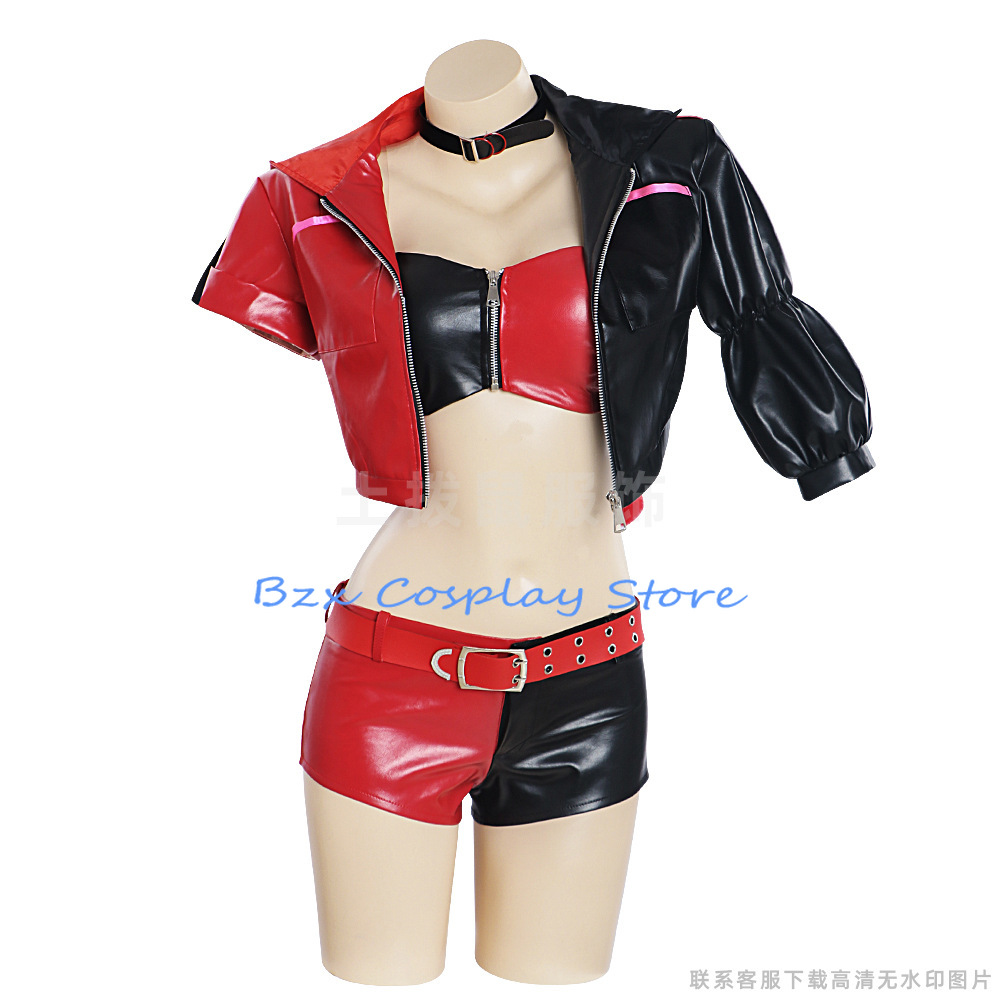 女性のための原宿ハーレークインコスプレコスチューム、アニメ、 - Women'S Harley Quinn Accessories のレビューと価格