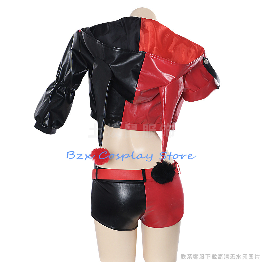 女性のための原宿ハーレークインコスプレコスチューム、アニメ、 - Women'S Harley Quinn Accessories のレビューと価格