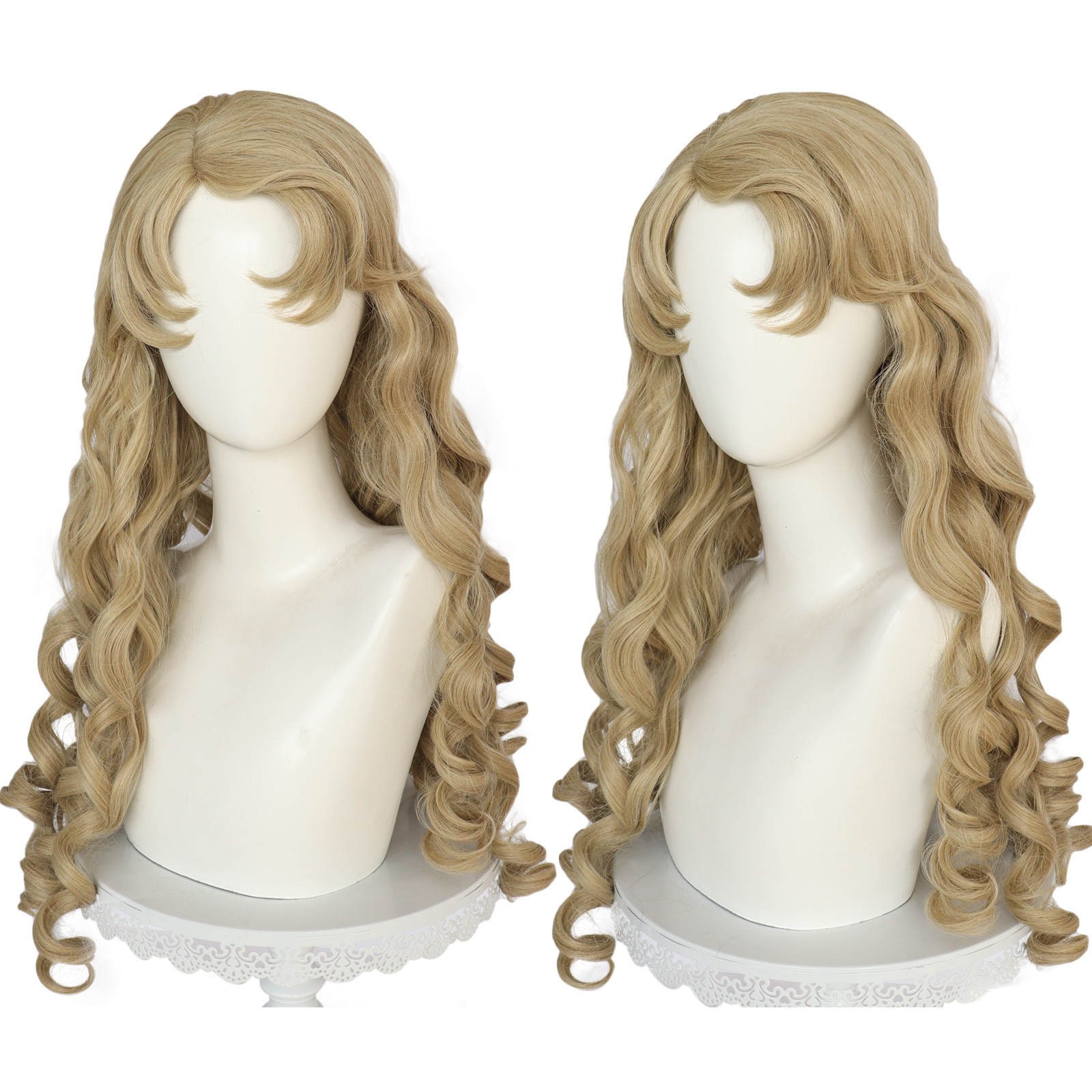 ハロウィン 女性 睡眠 美人 ロールプレイ ゴールデン ロン - Women'S Formal Accessories のレビューと価格