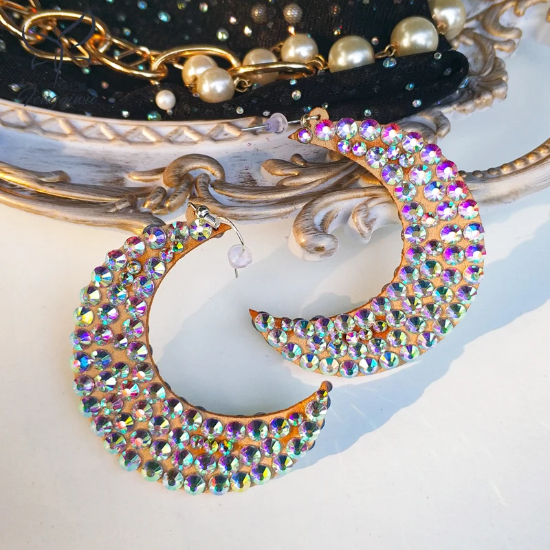 ベリーダンスイヤリング,女性用,女の子用アクセサリー,合板ジ - Women Accessories India のレビューと価格