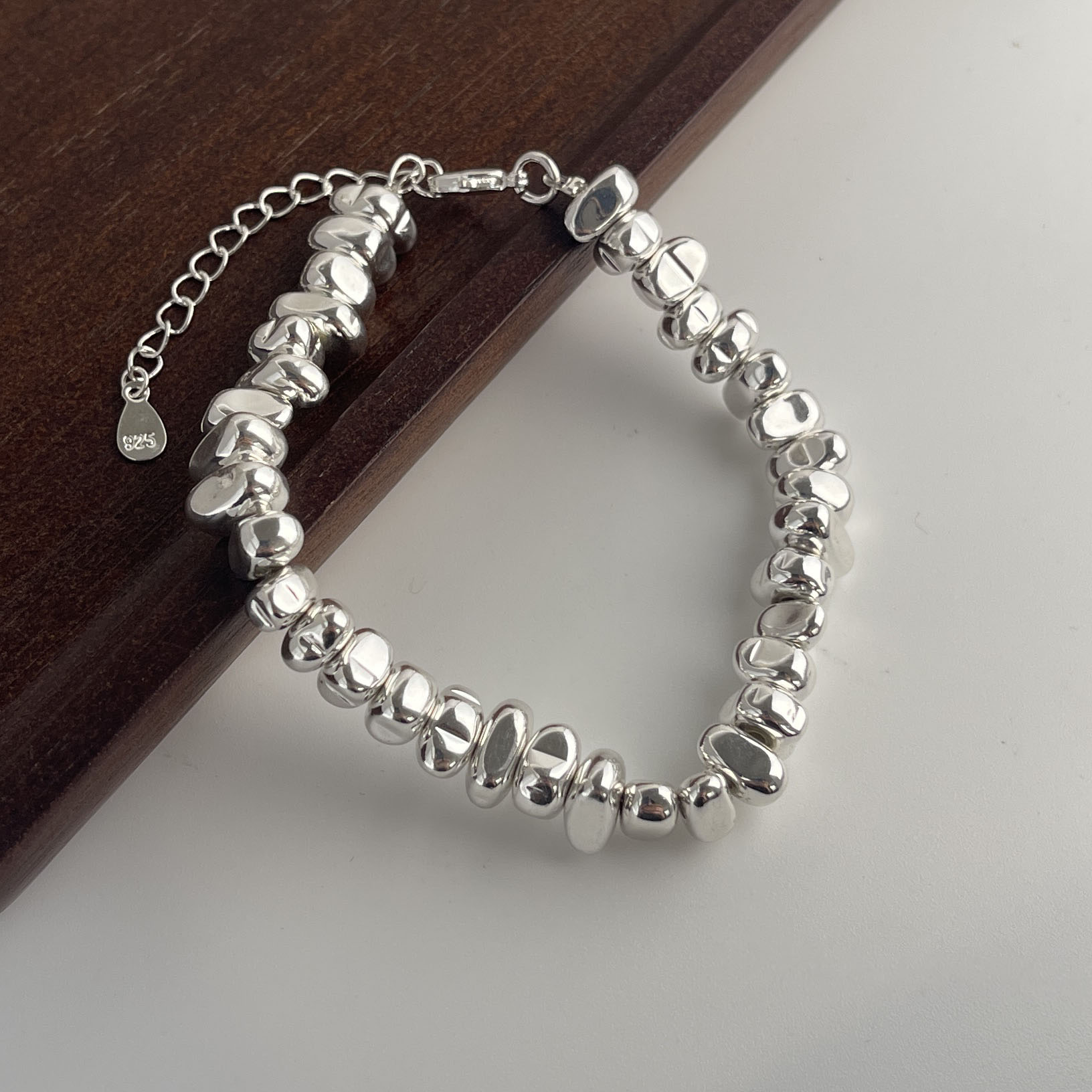 100% ソリッド 925 スターリングシルバーレトロブレス - Resin Bangle Bracelet のレビューと価格