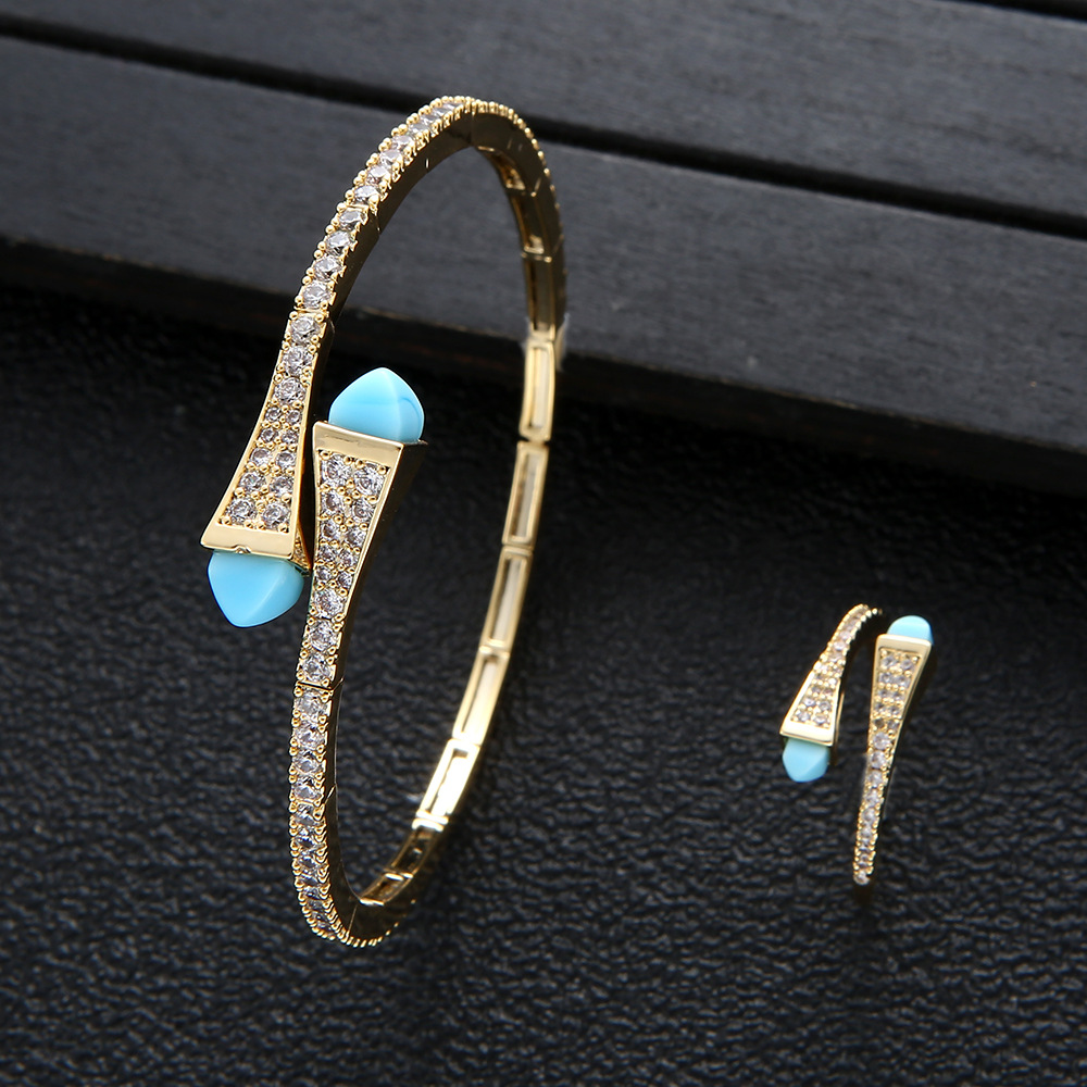 新しいジャージ女性のファッション 2 個ブレスレット & リ - Resin Bangle Bracelet のレビューと価格