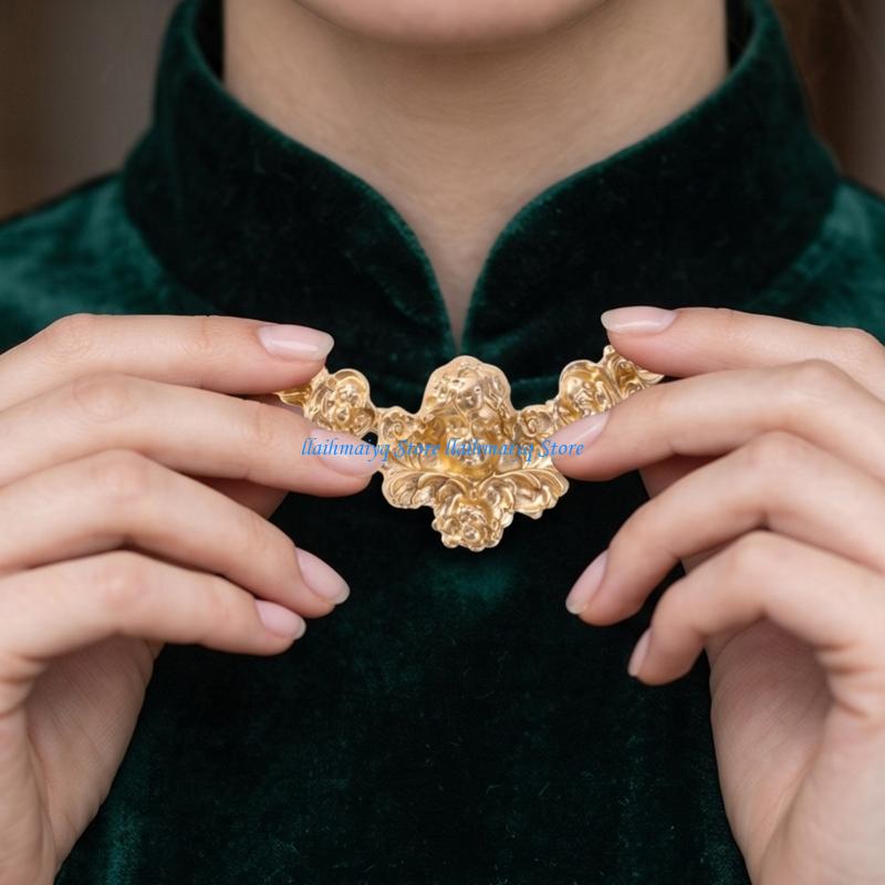 573B 装飾用エンジェルラペルピン、マットゴールドトーン、 - Brooch Pin Gold のレビューと価格