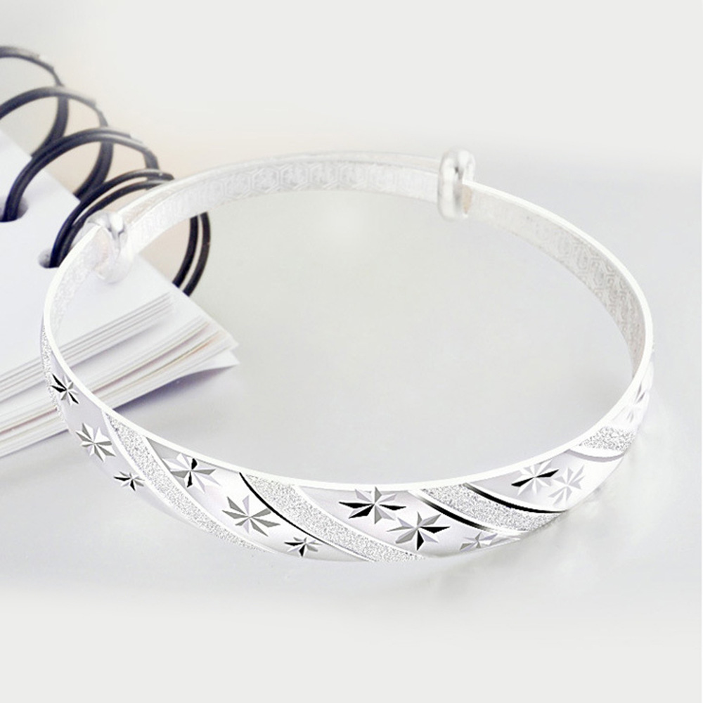 ホットセールファッション 925スターリングシルバー ラウン - Resin Bangle Bracelet のレビューと価格