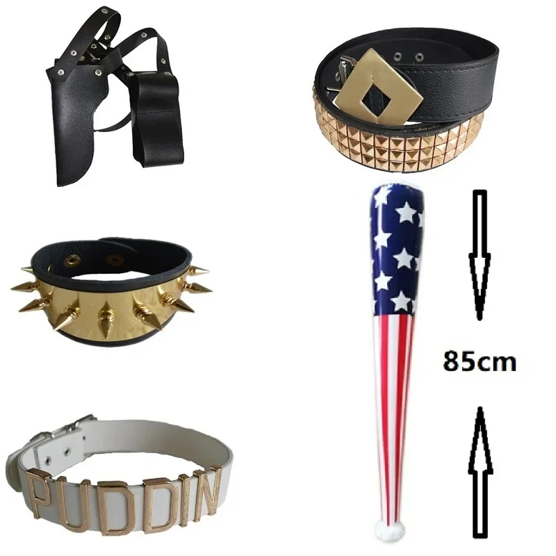 2025年自殺コスプレ分隊クインモンスターブレスレットベルト - Women'S Harley Quinn Accessories のレビューと価格