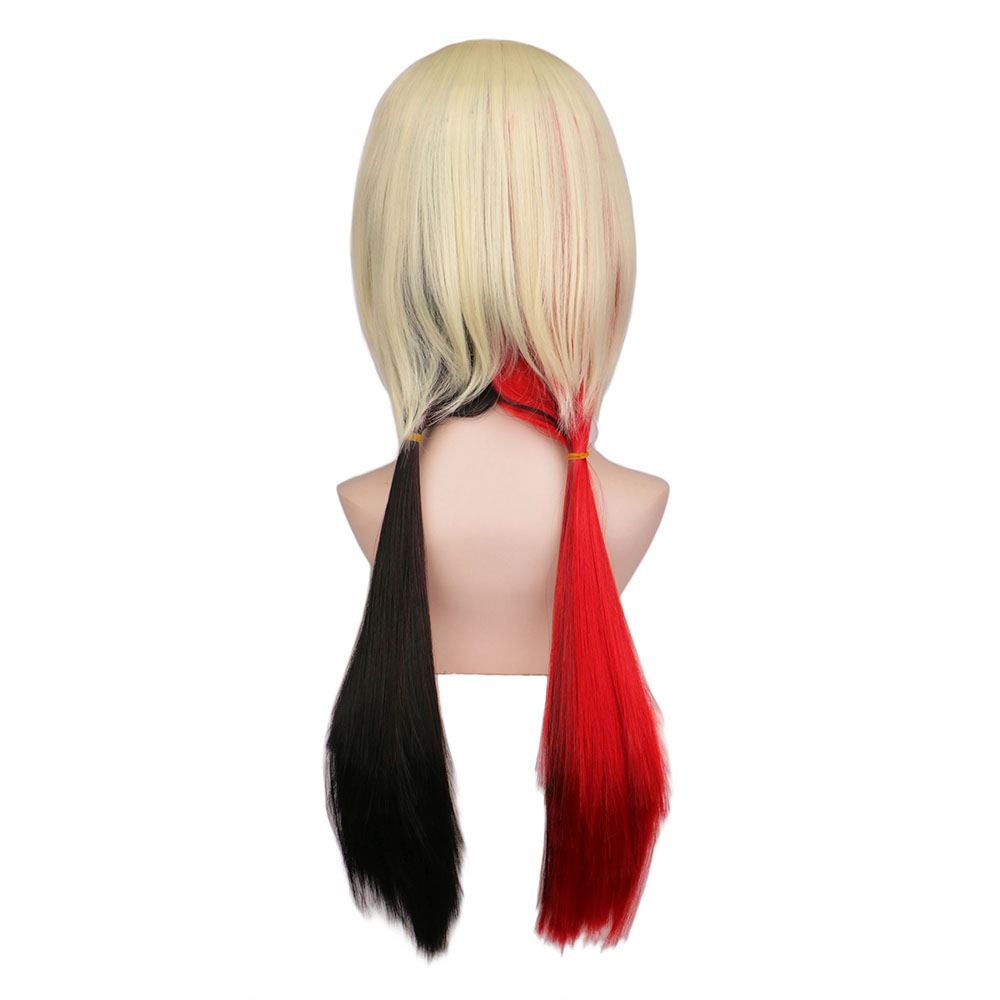 コミック自殺分隊 2 ハーレークインかつら女性の髪アニメウィ - Women'S Harley Quinn Accessories のレビューと価格