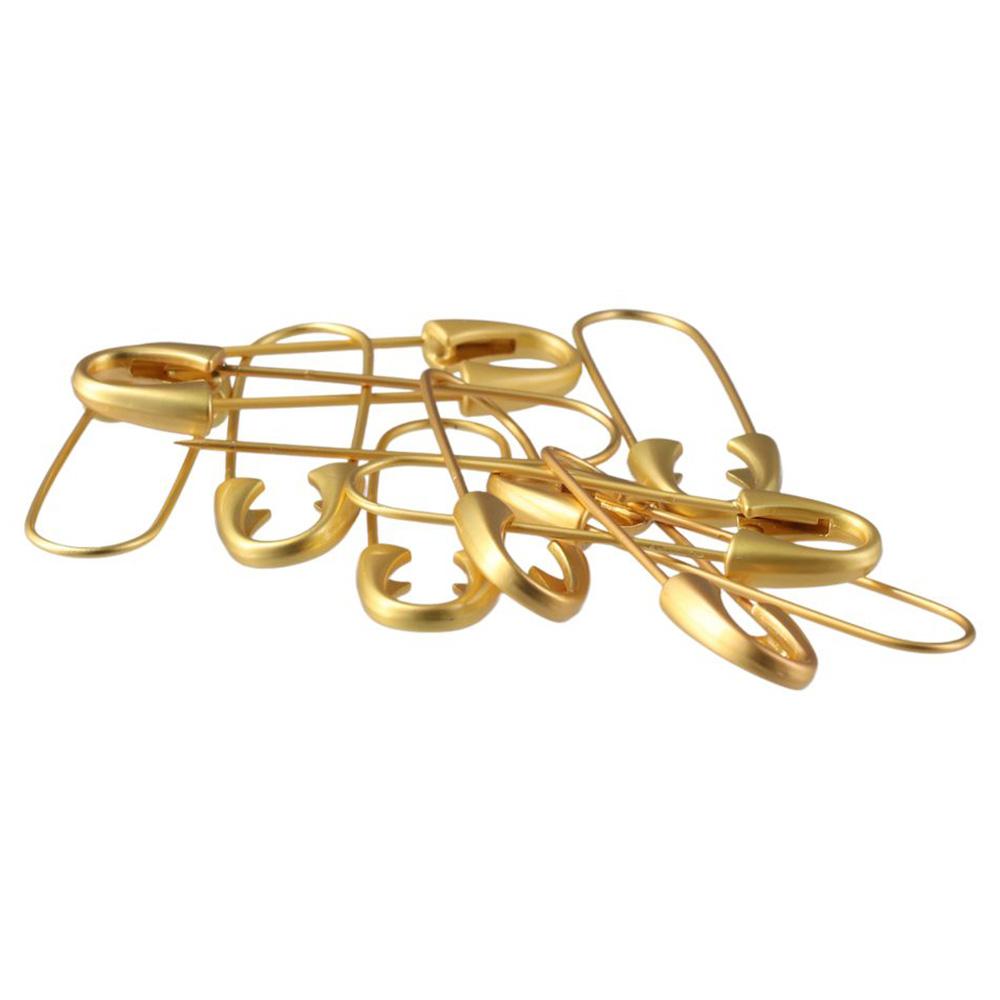 10 個 DIY メタルゴールドブローチ金属スプリングロック - Brooch Pin Gold のレビューと価格