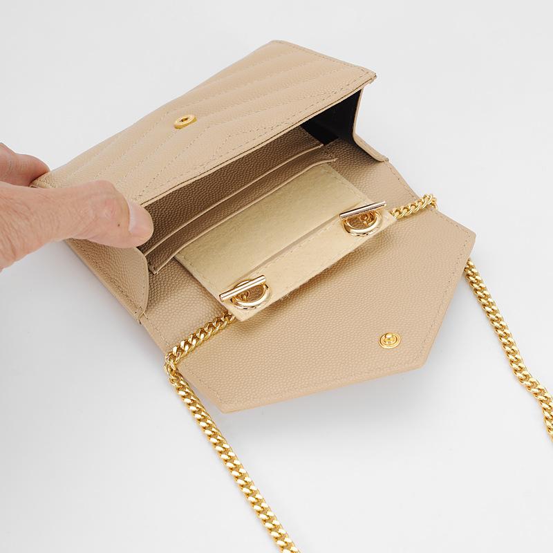 フェルト製財布インサート、チェーンストラップ付き財布、ハンド - Wallet Chain Bag のレビューと価格