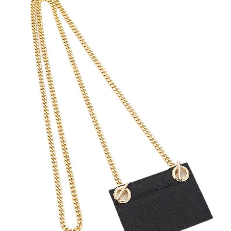 フェルト製財布インサート、チェーンストラップ付き財布、ハンド - Wallet Chain Bag のレビューと価格