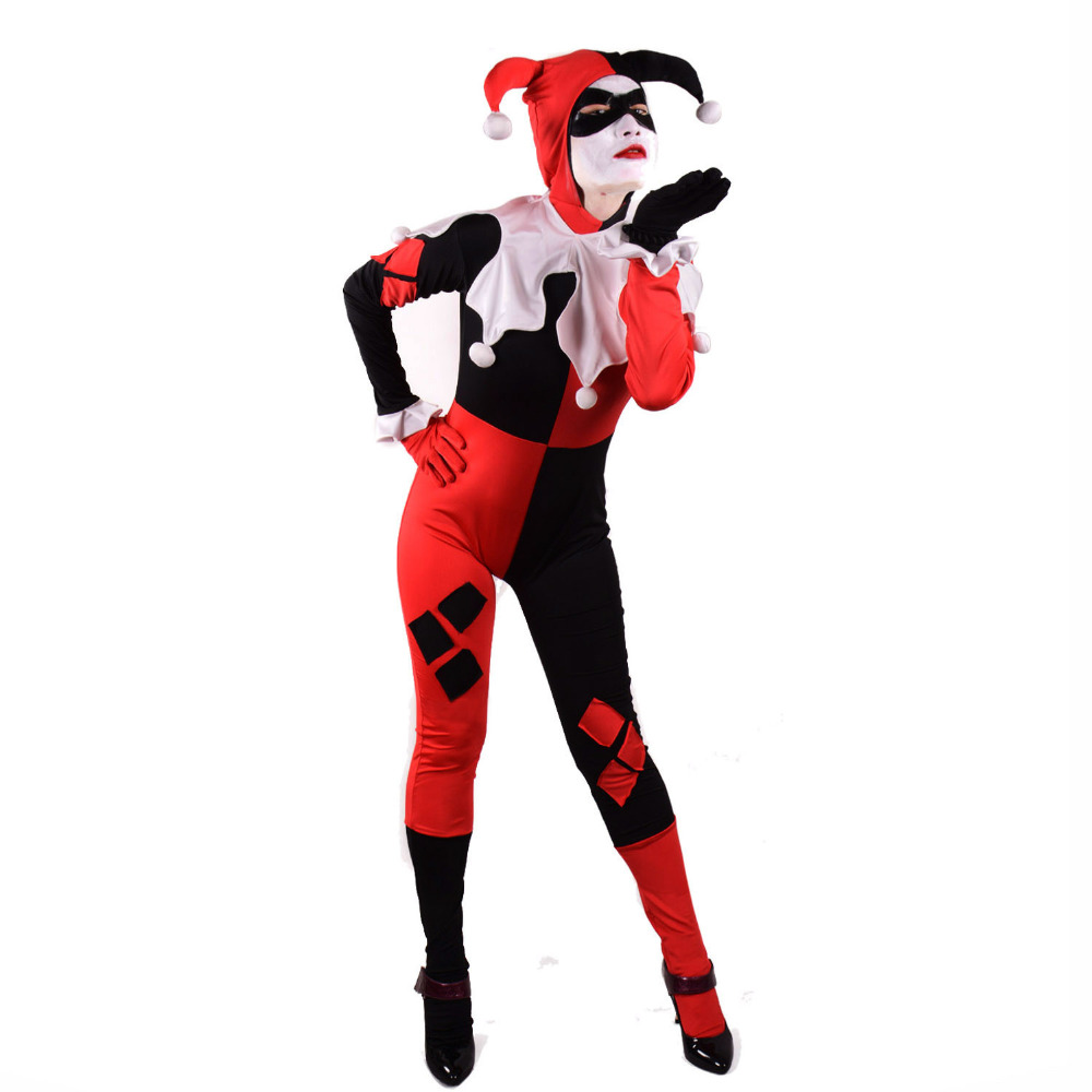 アーカムナイト-女性と大人のためのカスタムコスプレブーツ,革 - Women'S Harley Quinn Accessories のレビューと価格